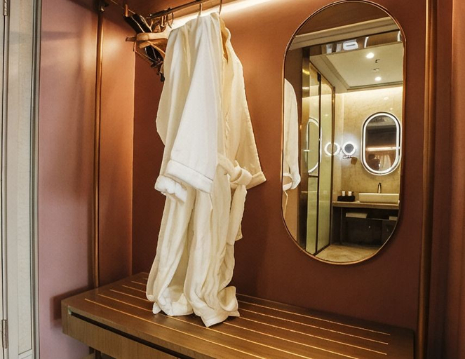 Bathroom 3, Meiheng Hotel (Urumqi High‑Speed Rail Wanda Plaza Branch), Ürümqi