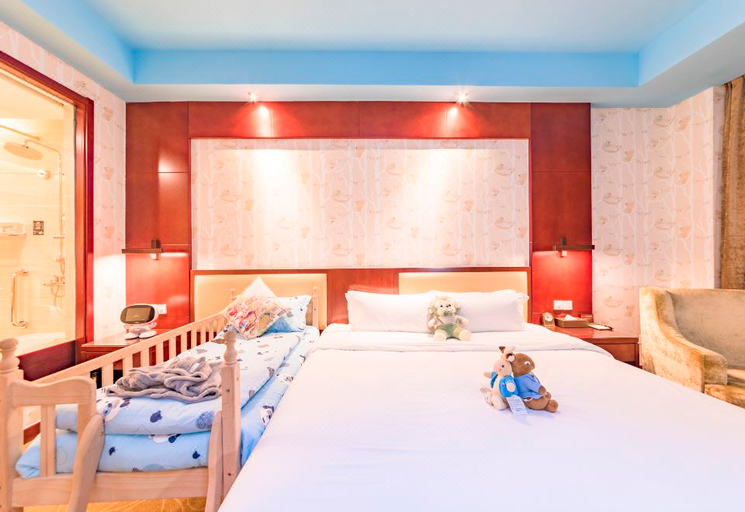 Bedroom 2, Jingye Hotel, Shijiazhuang
