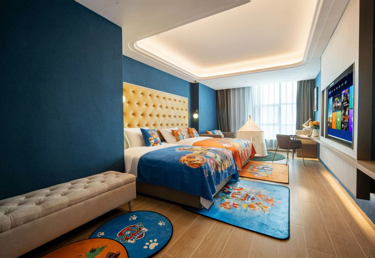 Bedroom 2, Guibinshe Hot Spring Hotel (Zhangzhou Nanjingjingcheng Yingbin West Road Branch), Zhangzhou