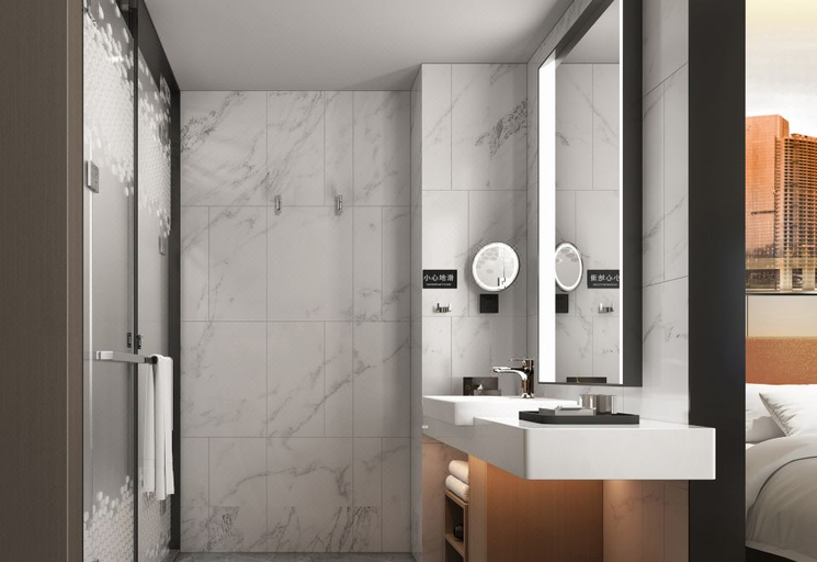 Bathroom 3, Hampton By Hilton Guangzhou Railway Station, Guangzhou