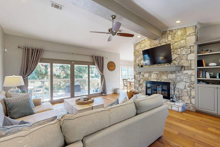 Primary image, Waterfront, Dog-friendly Home With Lake Views, Private Boat Lift & Dock, Llano