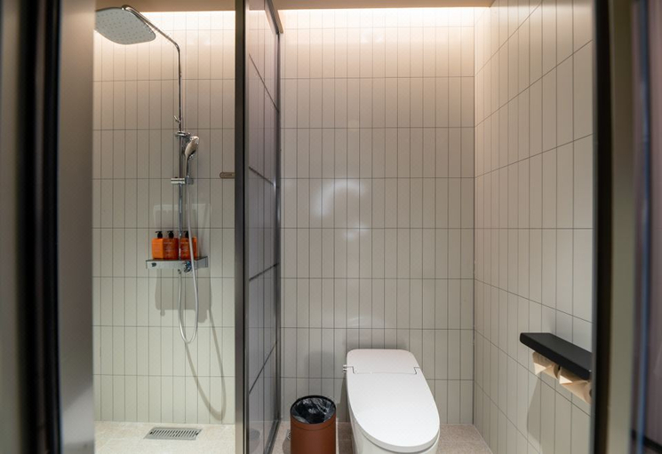 Bathroom 3, Orange Hotel Baoji South Railway Station High-Tech Zone, Baoji