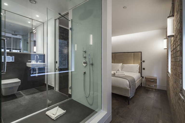 Bedroom 2, Soho Lofts by Aeria Apartments, London