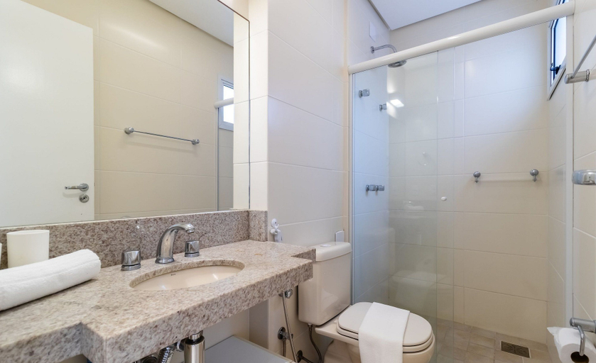 Bathroom, Apart in Condo. by the sea w/ Pool Ear0401, Florianopolis