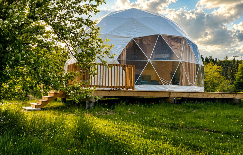 Exterior 5, Baddeck Domes, Victoria
