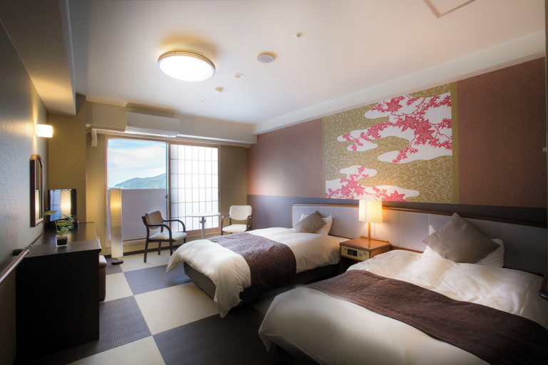 Bedroom 3, Hotel Sekumiya, Obama