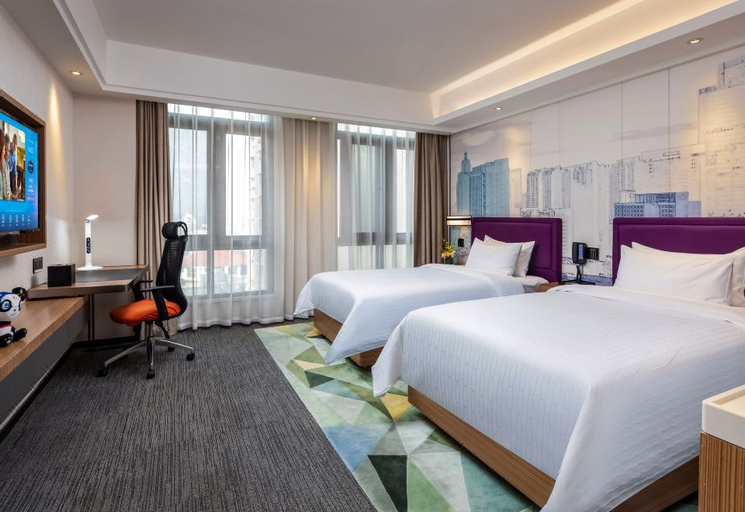 Bedroom 2, Hampton by Hilton Hefei High-tech Zone, Hefei