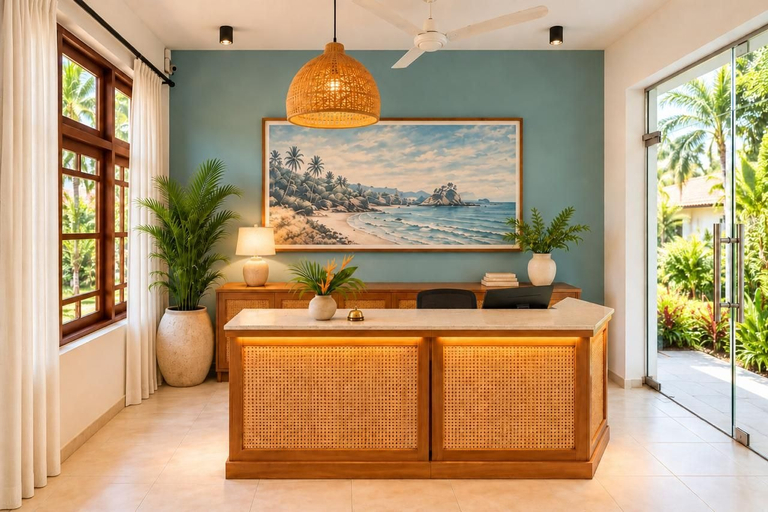 Reception, Dimora Ceylon, Dickwella