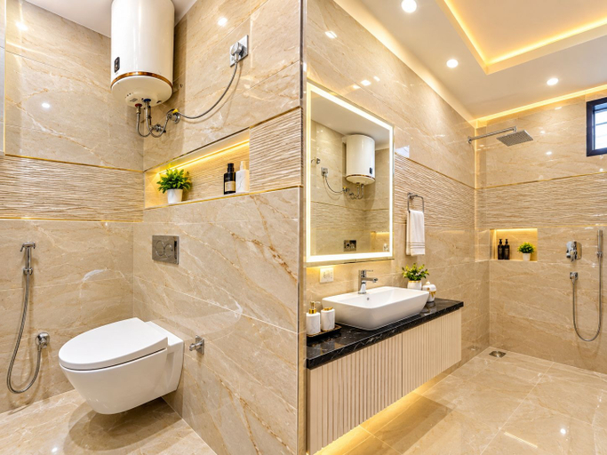 Bathroom, Hotel Kiara Delhi Airport, Delhi