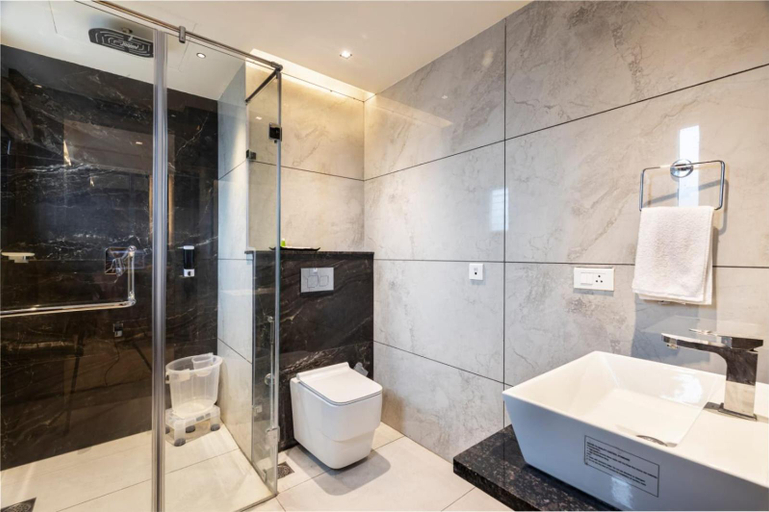 Bathroom 3, Narthaki Boutique Hotel, Bangalore