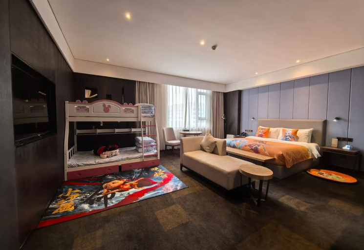 Bedroom 2, Ease House (Luoyang Longmen High-speed Railway Station), Luoyang
