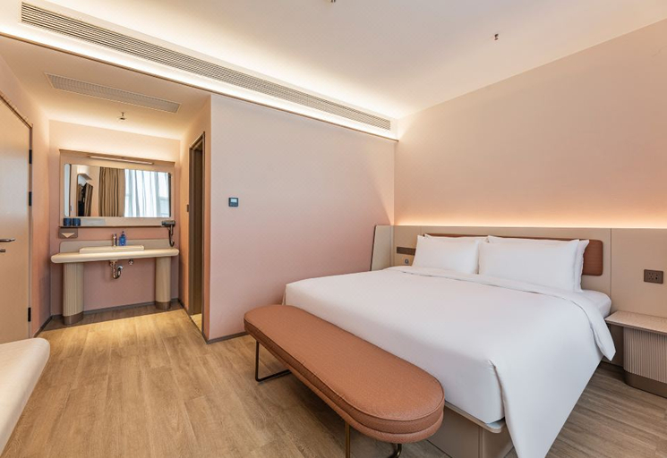 Bedroom 2, Hanting Hotel Ezhou Huahu Hangyu Plaza, Huangshi