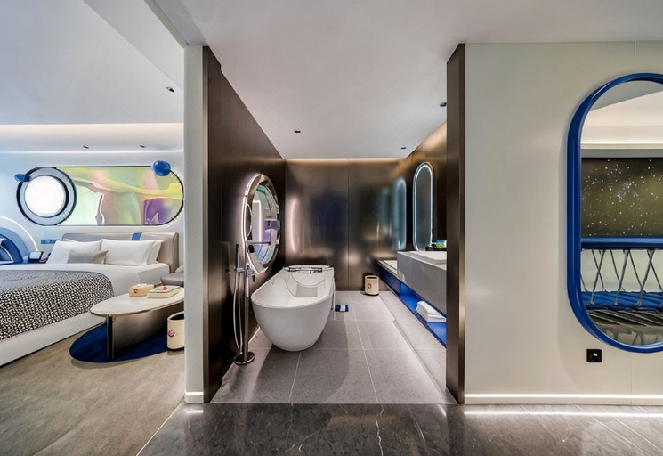 Bathroom 3, Wyndham Grand Plaza Royale Datong, Datong