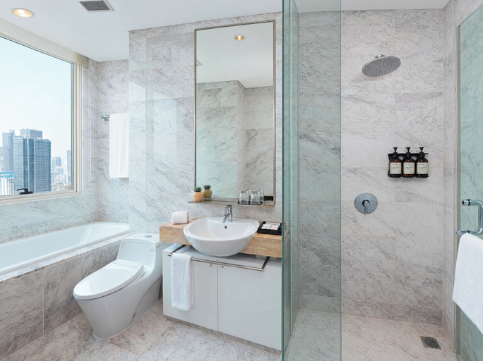 Bathroom 4, Fraser Residence Sudirman, Jakarta, South Jakarta