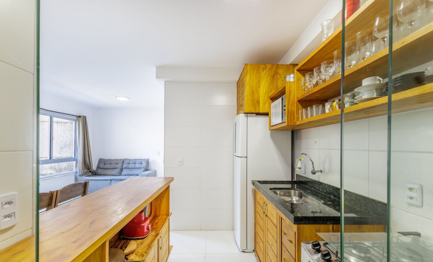 Private kitchen 2, Apt Cond Vog, Ilheus, 5min From the Beach Vtl0103, Ilhéus