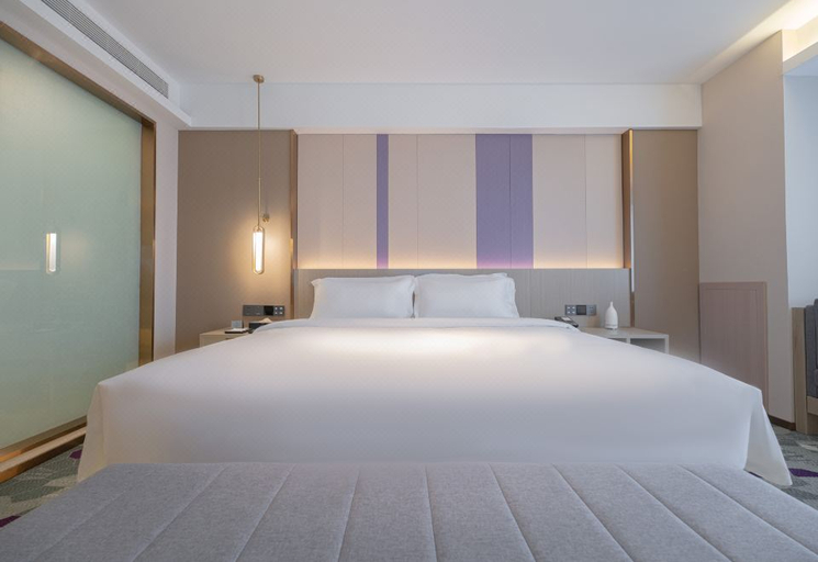 Bedroom 2, Lavande Hotel Dingzhou No.1 Middle School Wanda Plaza, Baoding