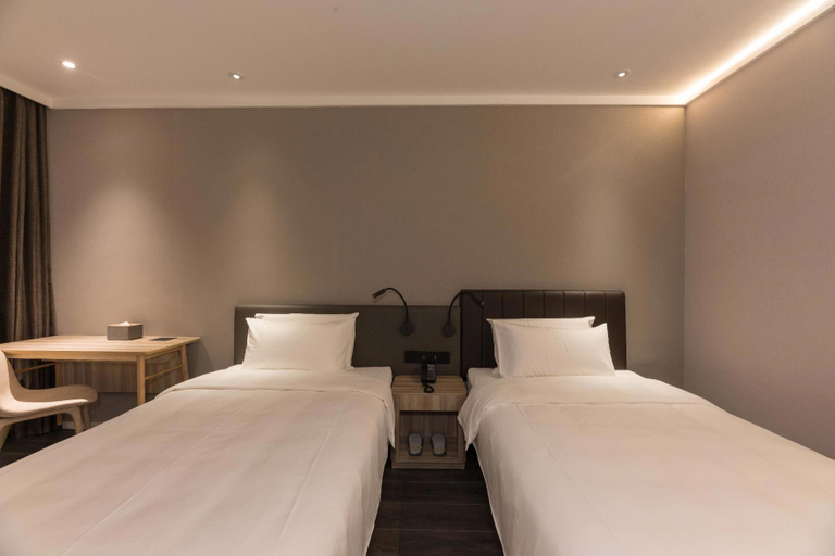 Bedroom 2, Hanting Hotel Wuhu Nanling County, Wuhu