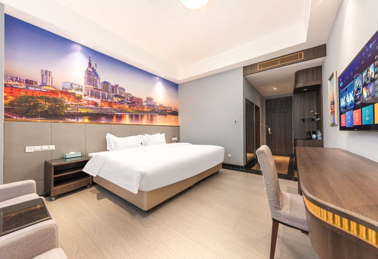 Bedroom 2, Hua Cui Hotel, Dongguan
