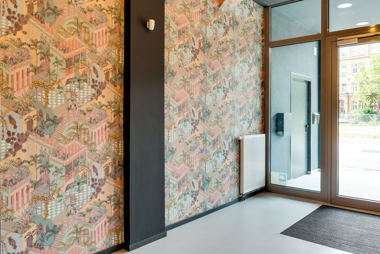 Interior entrance, MIAMI HOUSE by Homaris, Hamburg