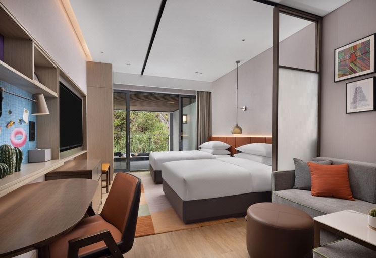 Bedroom 3, Home2 Suites by Hilton Chenzhou Nuanshui Hot Spring, Chenzhou