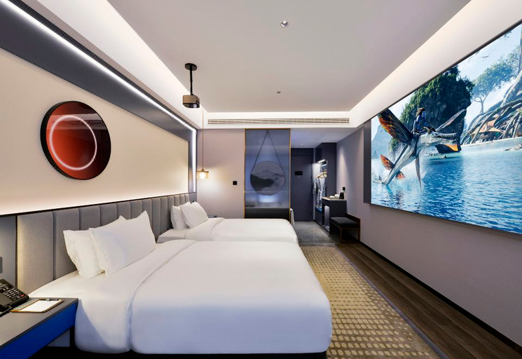 Bedroom 2, MEHOOD Hotel Hanzhong Central Plaza High-Speed Railway Station, Hanzhong