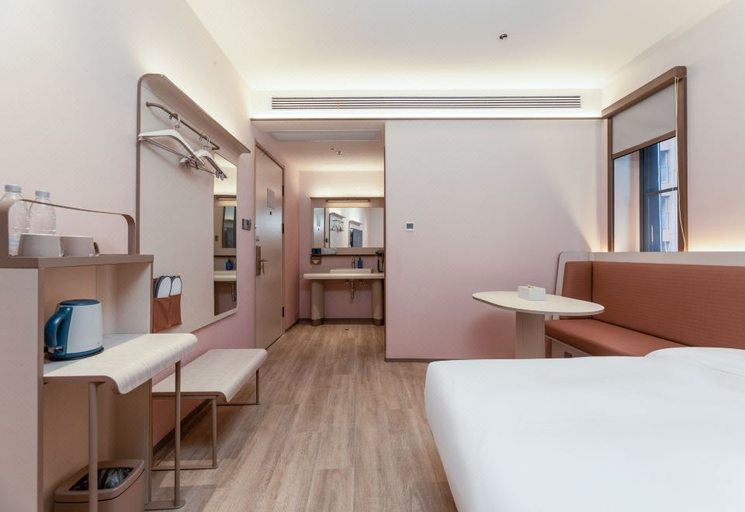 Bedroom 2, Hanting Hotel Tongling Zongyang Binjiang Modern City, Anqing