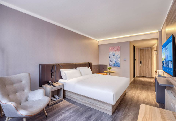 Bedroom 2, Hanting Hotel Honghe Prefecture Gejiu Longshuyuan, Honghe Hani and Yi