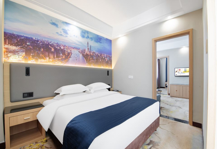 Bedroom 2, Ramada by Wyndham Linyi North, Linyi