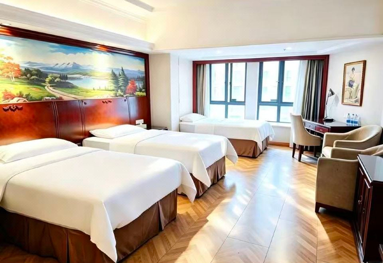 Bedroom 2, Vierna Hotel(Changsha Hyde Park 〖leotrie Vocational College Store), Changsha