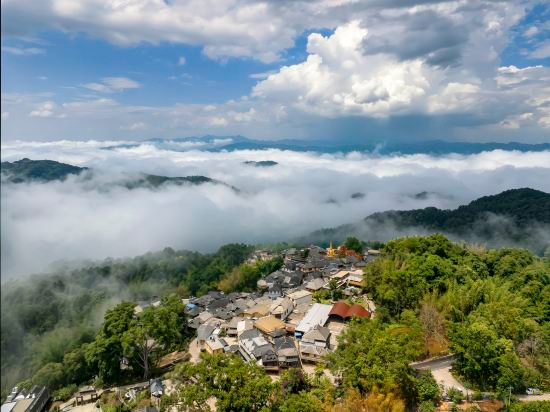 Hotel Exterior 4, Dayu Cang 24 Tea Sea Cloud Retreat (Lancang Jingmai Mountain Ancient Tree Tea Forest Branch), Pu'er