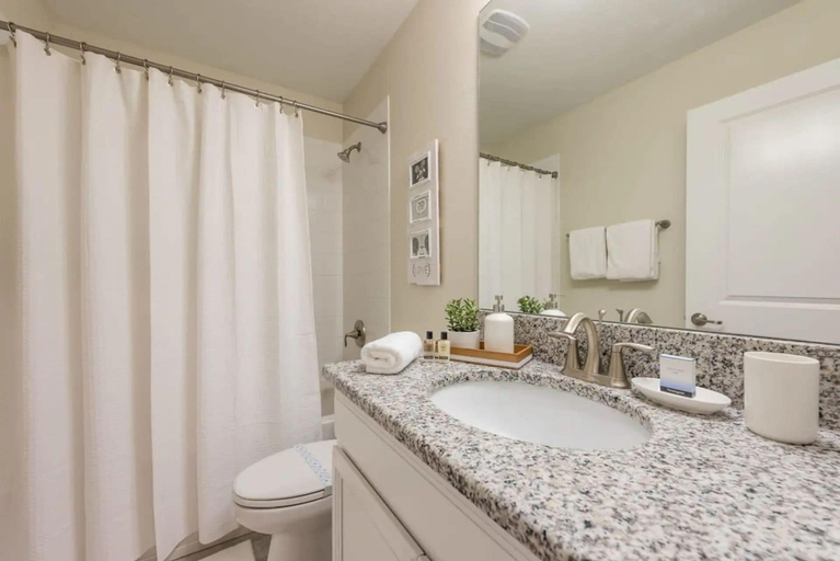 Bathroom 4, Luxury 6-bedroom Retreat w/ Heatable Pool, Osceola