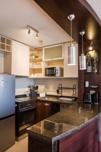 Private kitchen 2, Kennedy Apartments by Andes with Parking, Santiago