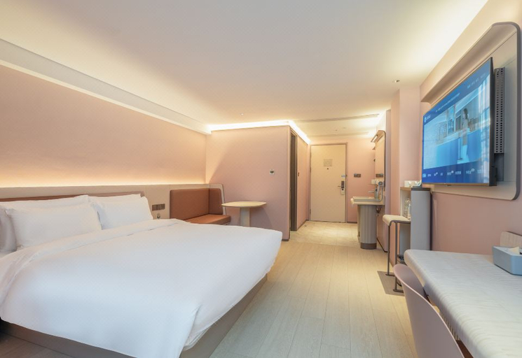Bedroom 2, Hanting Hotel Zhuhai Nanping Huafa Shangdu, Zhuhai