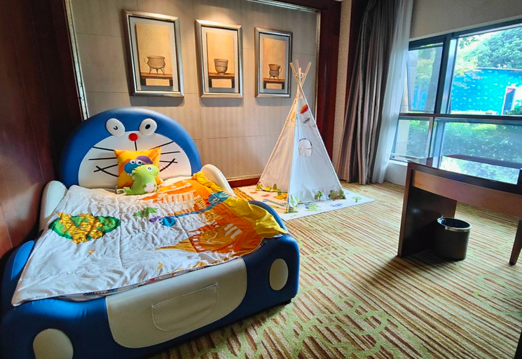 Bedroom 3, Grand Rezen Hotel Yunyang River & Holiday, Chongqing
