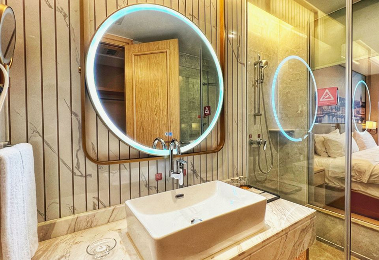Bathroom 3, Vienna Hotel (Dongguan Wangniudun Wanghong Hub City), Dongguan