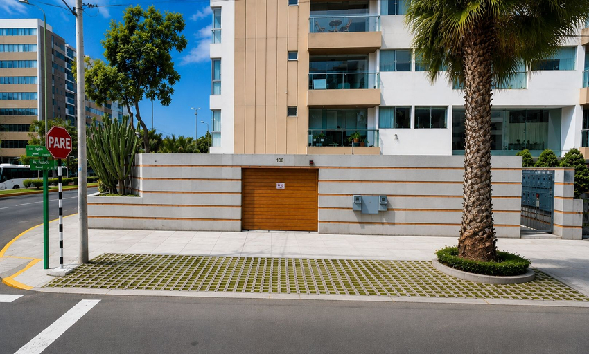 Exterior & Views 2, Miraflores NEST Mar y Vista, Ocean View, 2BR, AC, 1000 Mb WiFi, Near Larcoma, Lima