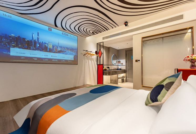 Bedroom 2, LANOU Hotel (Fu'an Wanyu High-Speed Railway Station), Ningde