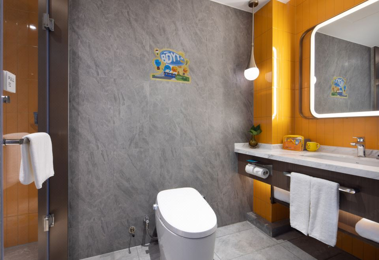 Bathroom 3, Home2 Suites by Hilton Hangzhou Qianjiang New Town, Hangzhou