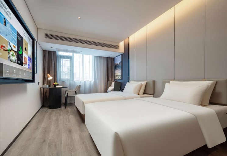 Bedroom 2, Atour Hotel Beichen Avenue, Fortune Center, Kunming, Kunming