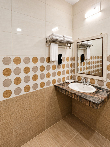 Bathroom 3, Hotel Arya Palace, Khordha