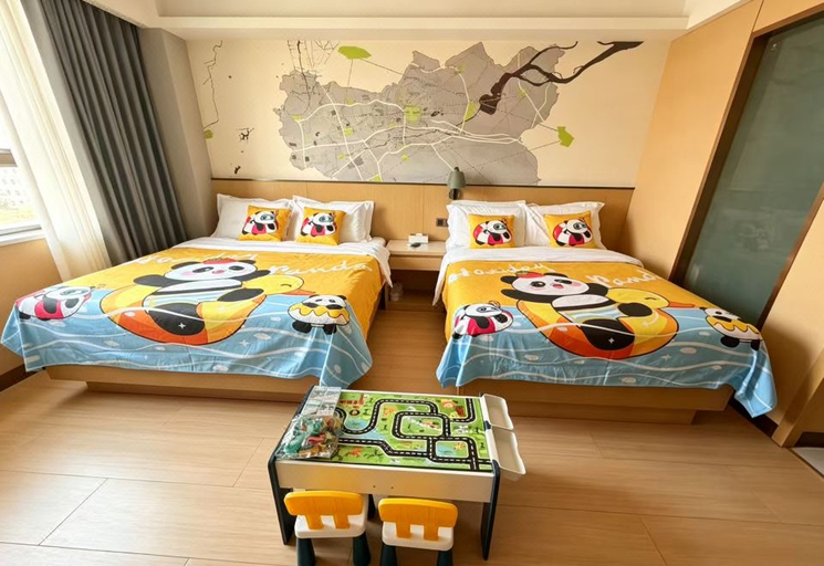 Bedroom 2, GreenTree Inn Hotel (Renmin Plaza Branch, Kashgar Ancient City Scenic Area), Kashgar
