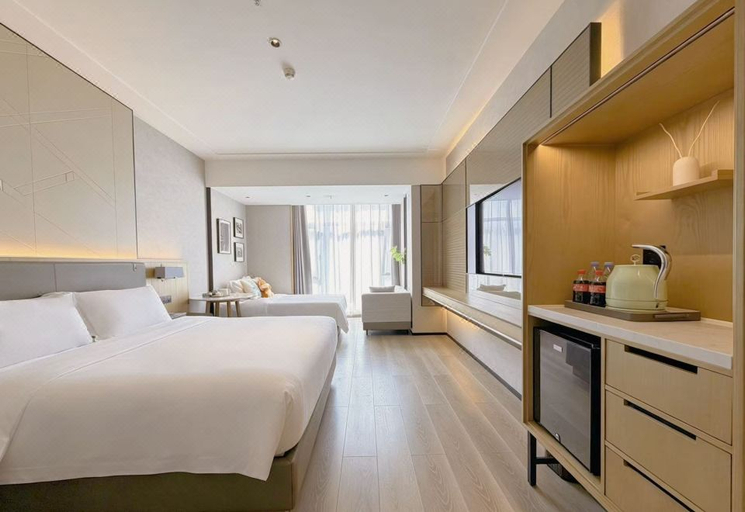 Bedroom 2, OASIS Hotel LAB (Changsha Meixi Lake), Changsha