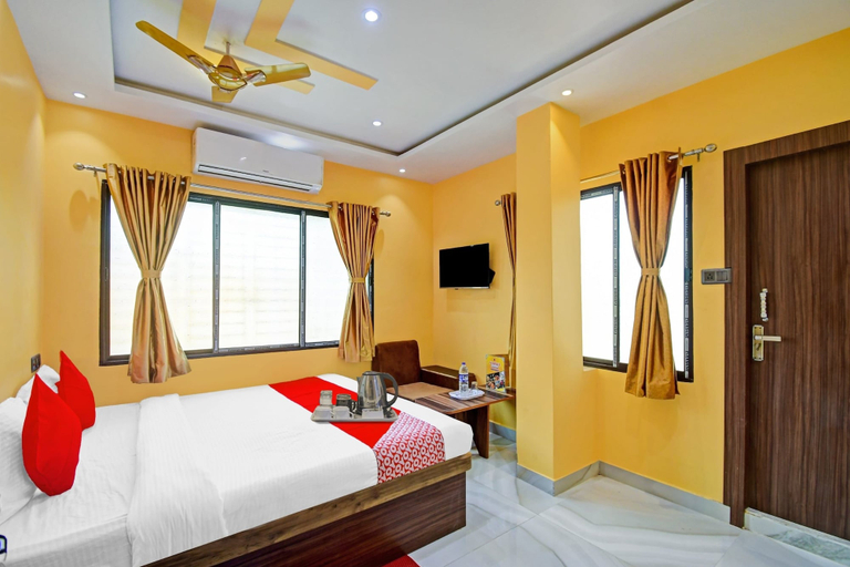 Bedroom 3, Hotel O Redwood Plaza, North 24 Parganas