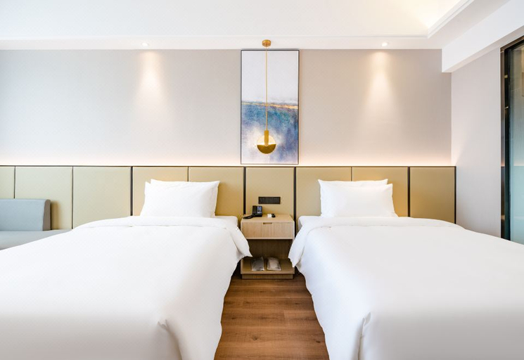 Bedroom 2, Starway Hotel Kaifeng Weishi County People's Square, Kaifeng