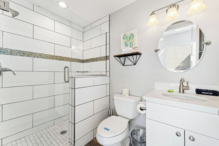 Bathroom 4, Fanta-Sea on the Beach by Beachside Management - 53 Beach Rd, Sarasota