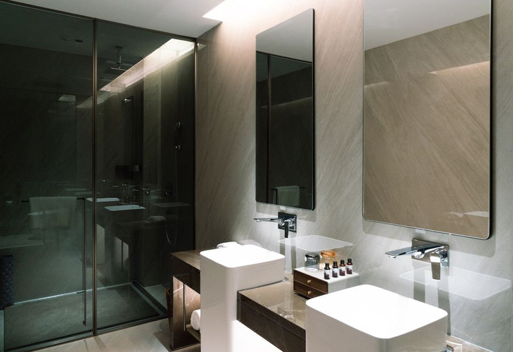 Bathroom 3, Jindou International Hotel, Jinchang