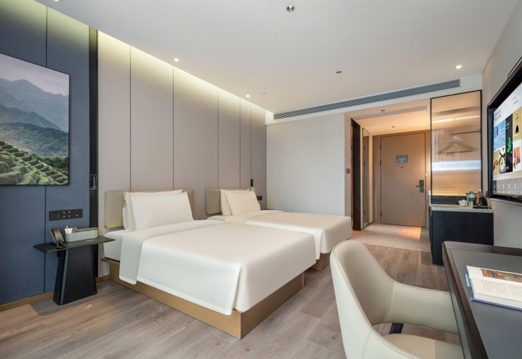 Bedroom 2, Atour Hotel Deqing High-speed Railway Station Tianan Yungu, Huzhou