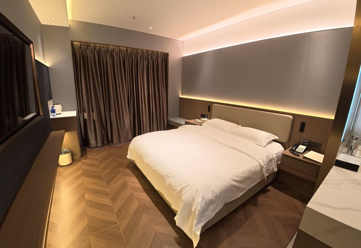 Bedroom 2, Jiuzhou International Hotel, Hegang