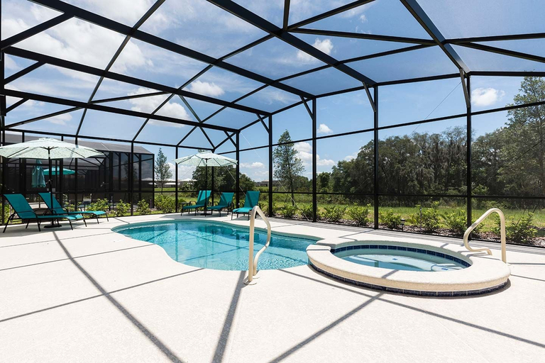 Pool 5, Welcoming Villa With Themed Bedrooms at Solterra, Polk