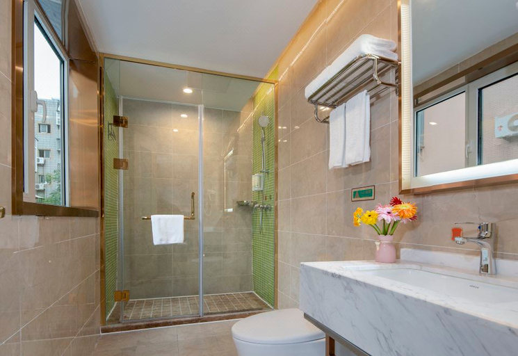 Bathroom 3, Vienna 3 Best Hotel (Jinan Daming Lake Beimen), Jinan